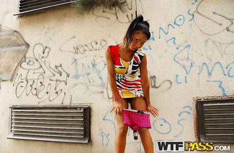 Public Sex Adventures picture collection featuring Issa in hard fucked scene